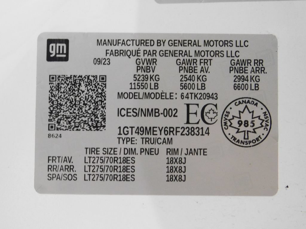 Used 2024 GMC Sierra 2500 SLE w/ SLE Convenience Package AWD/4WD image 76