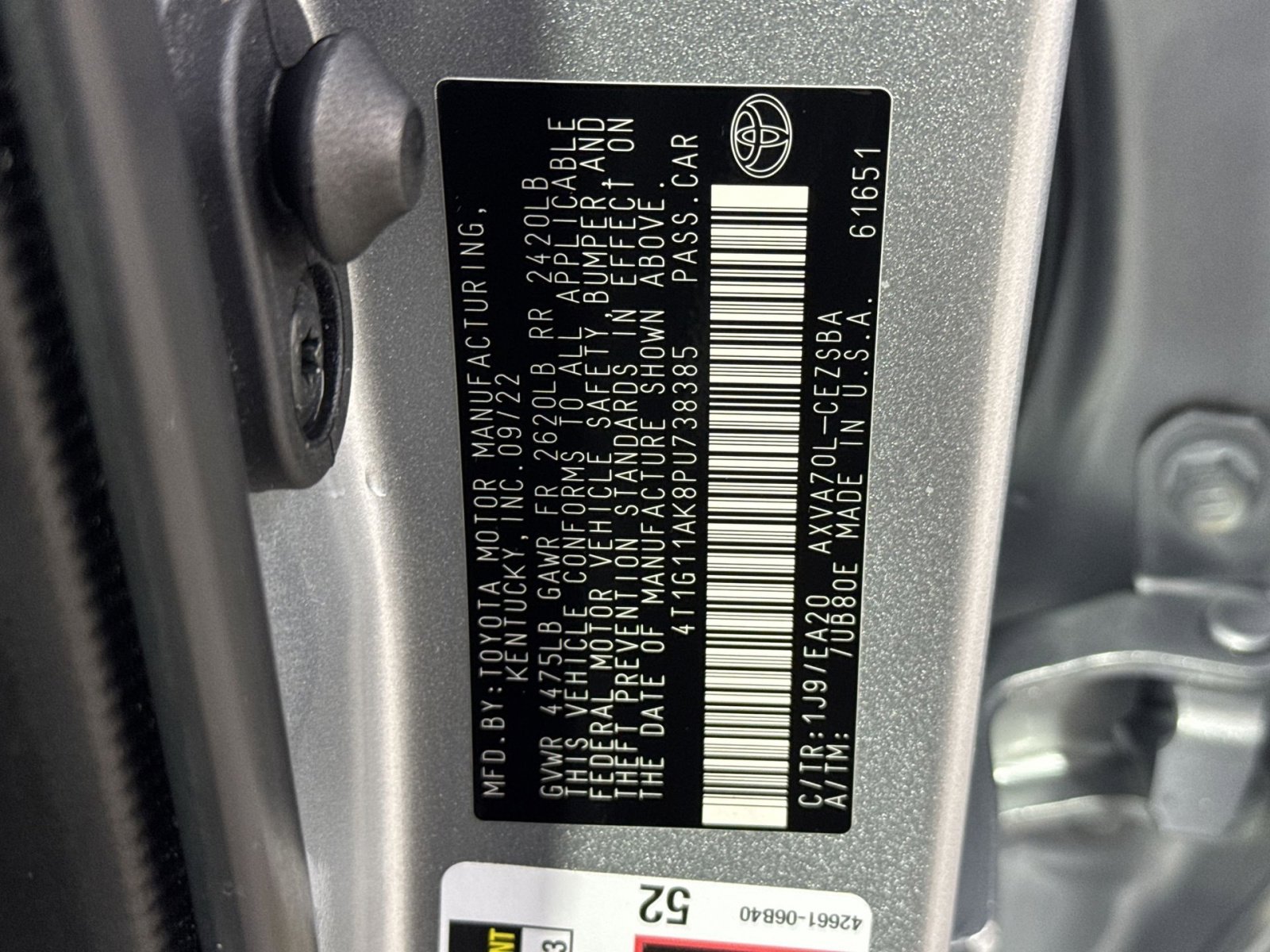 Used 2023 Toyota Camry SE FWD image 41