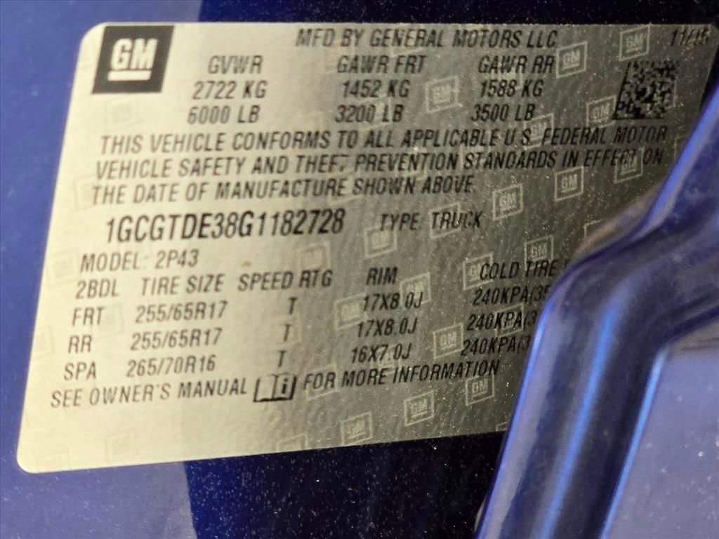 Used 2016 Chevrolet Colorado Z71 image 30