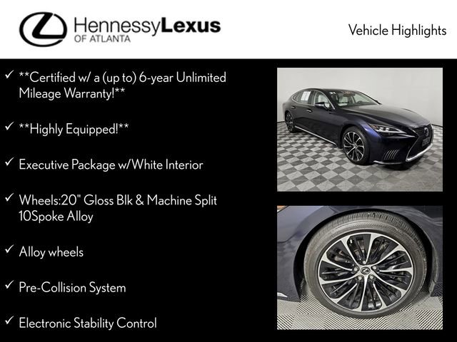 Used 2021 Lexus LS 500 AWD image 12