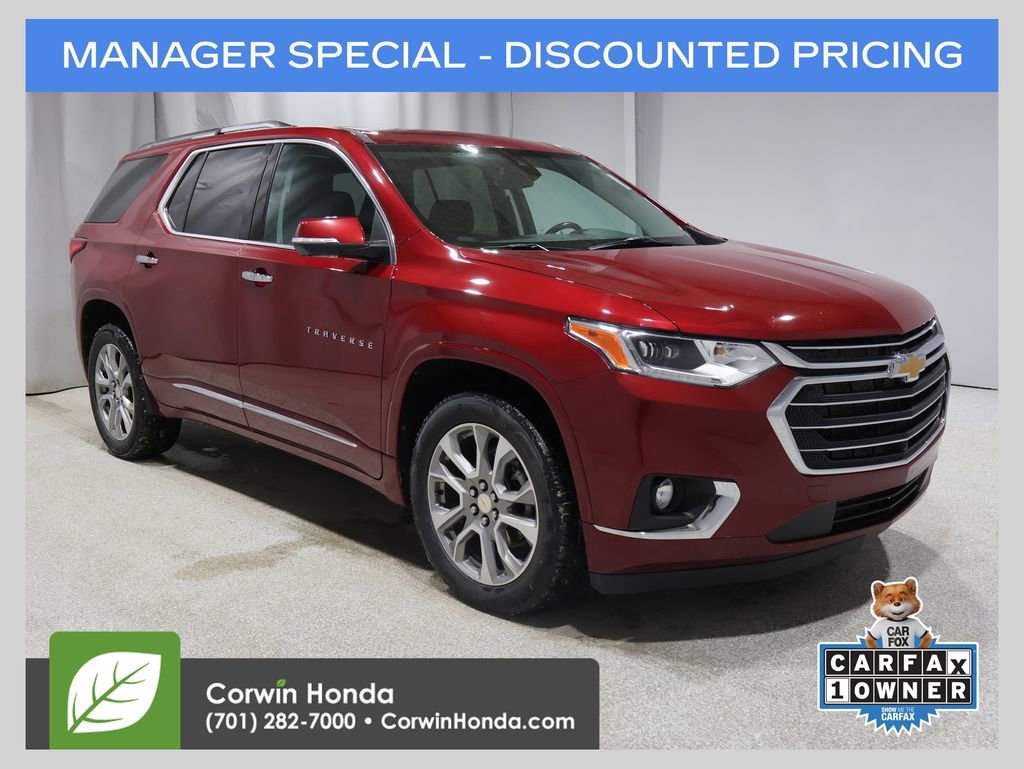 Used 2021 Chevrolet Traverse Premier w/ LPO, Floor Liner Package