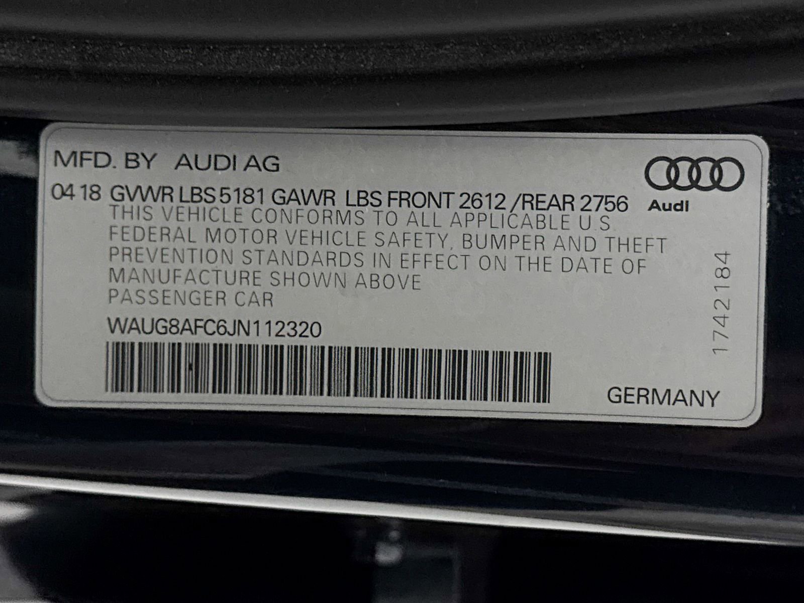 Used 2018 Audi A6 2.0T Premium Plus w/ Premium Plus Package AWD/4WD image 41