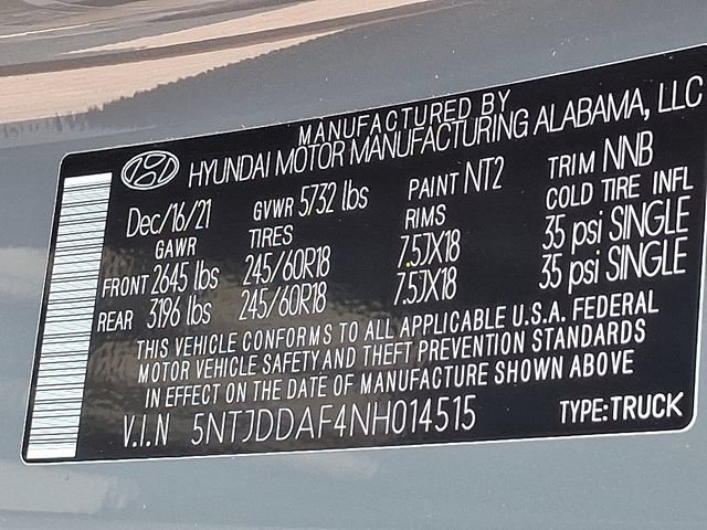 Certified 2022 Hyundai Santa Cruz SEL Premium AWD/4WD image 25