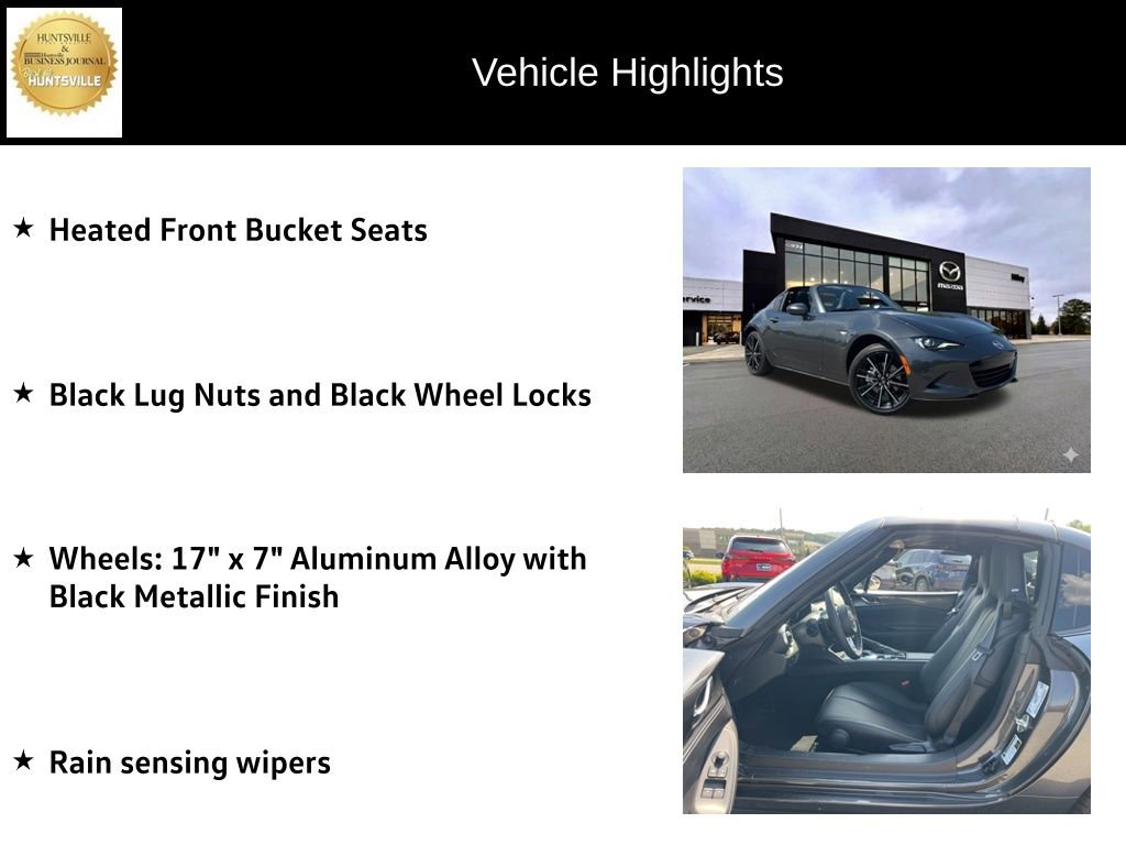 Certified 2026 MAZDA MX-5 Miata RF Grand Touring RWD image 13