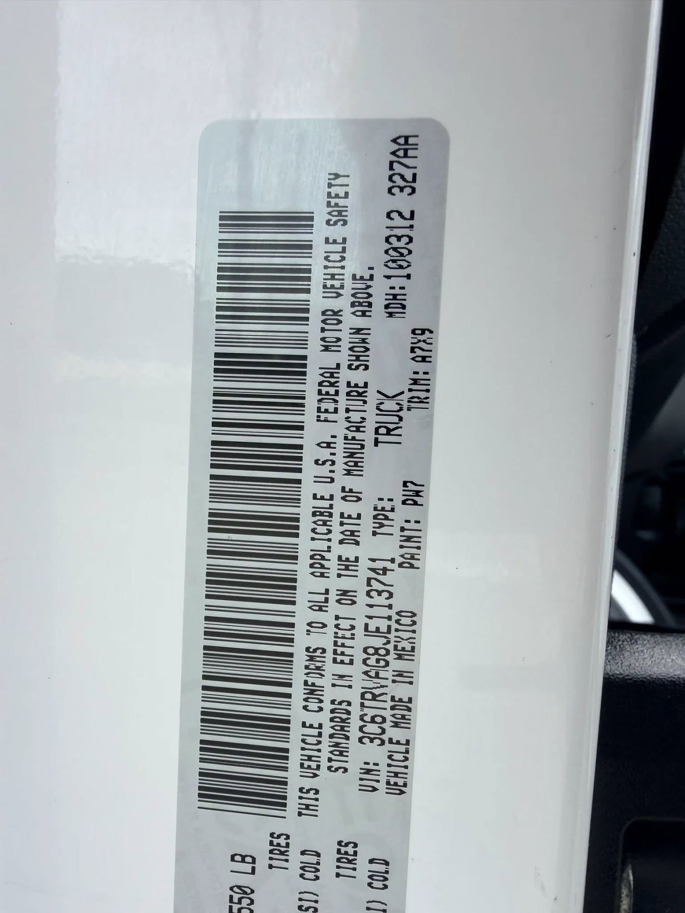 Used 2018 RAM ProMaster 1500 w/ Interior Convenience Group FWD image 11