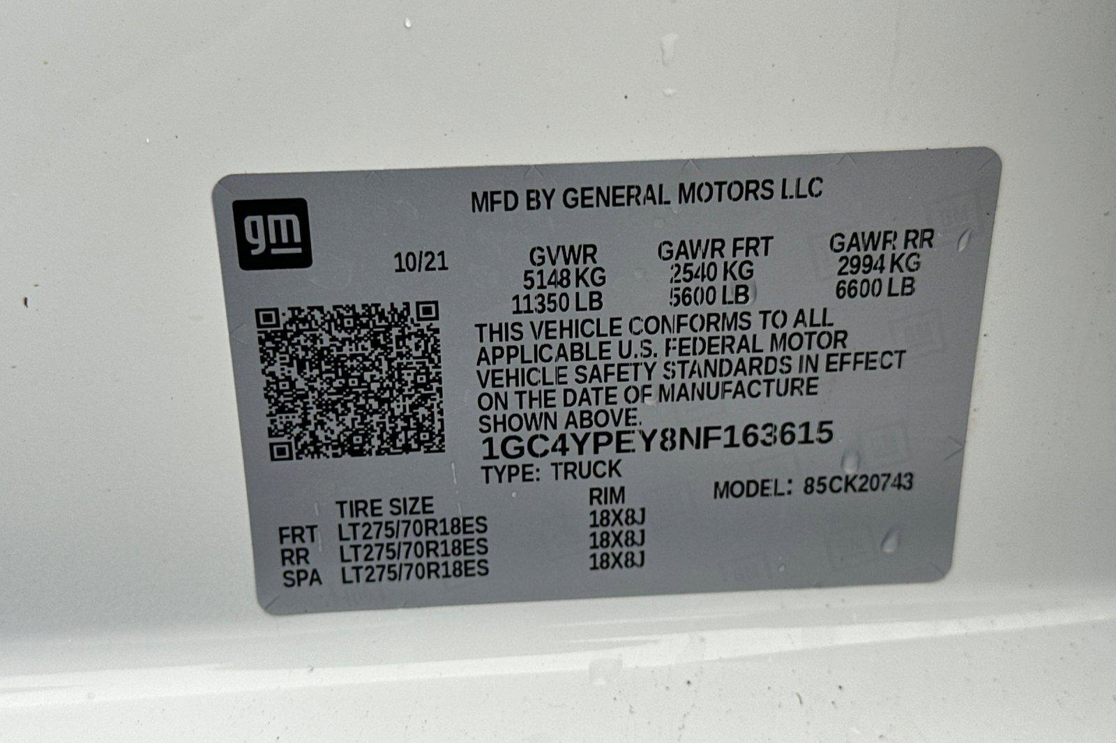 Certified 2022 Chevrolet Silverado 2500 LTZ w/ LTZ Plus Package image 39