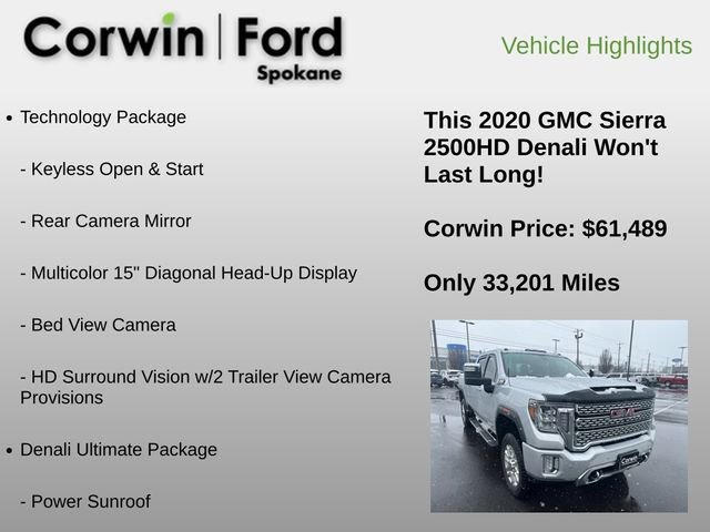 Used 2020 GMC Sierra 2500 Denali w/ Denali Ultimate Package image 6