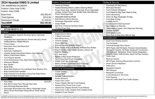 Used 2024 Hyundai Ioniq 5 Limited RWD image 5