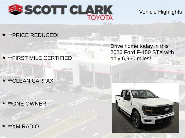 Used 2026 Ford F150 STX w/ Equipment Group 200A AWD/4WD image 7