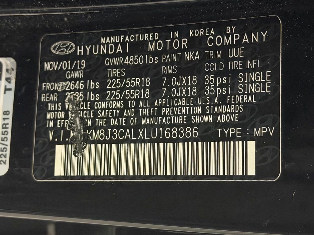 Used 2020 Hyundai Tucson Limited w/ Cargo Package AWD/4WD image 27
