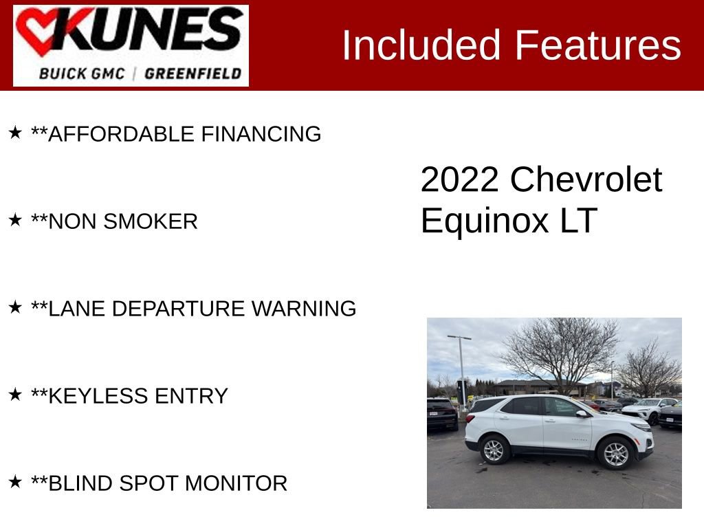 Used 2022 Chevrolet Equinox LT image 3