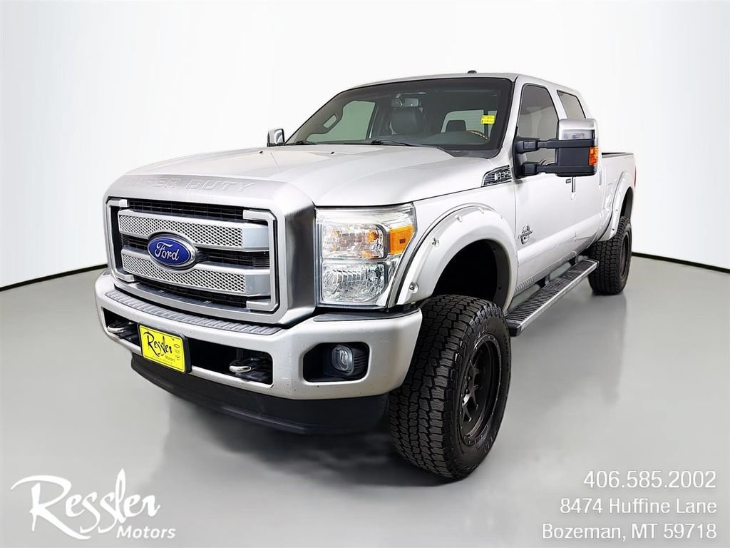 Used 2016 Ford F350 Platinum w/ FX4 Off-Road Package AWD/4WD video 1