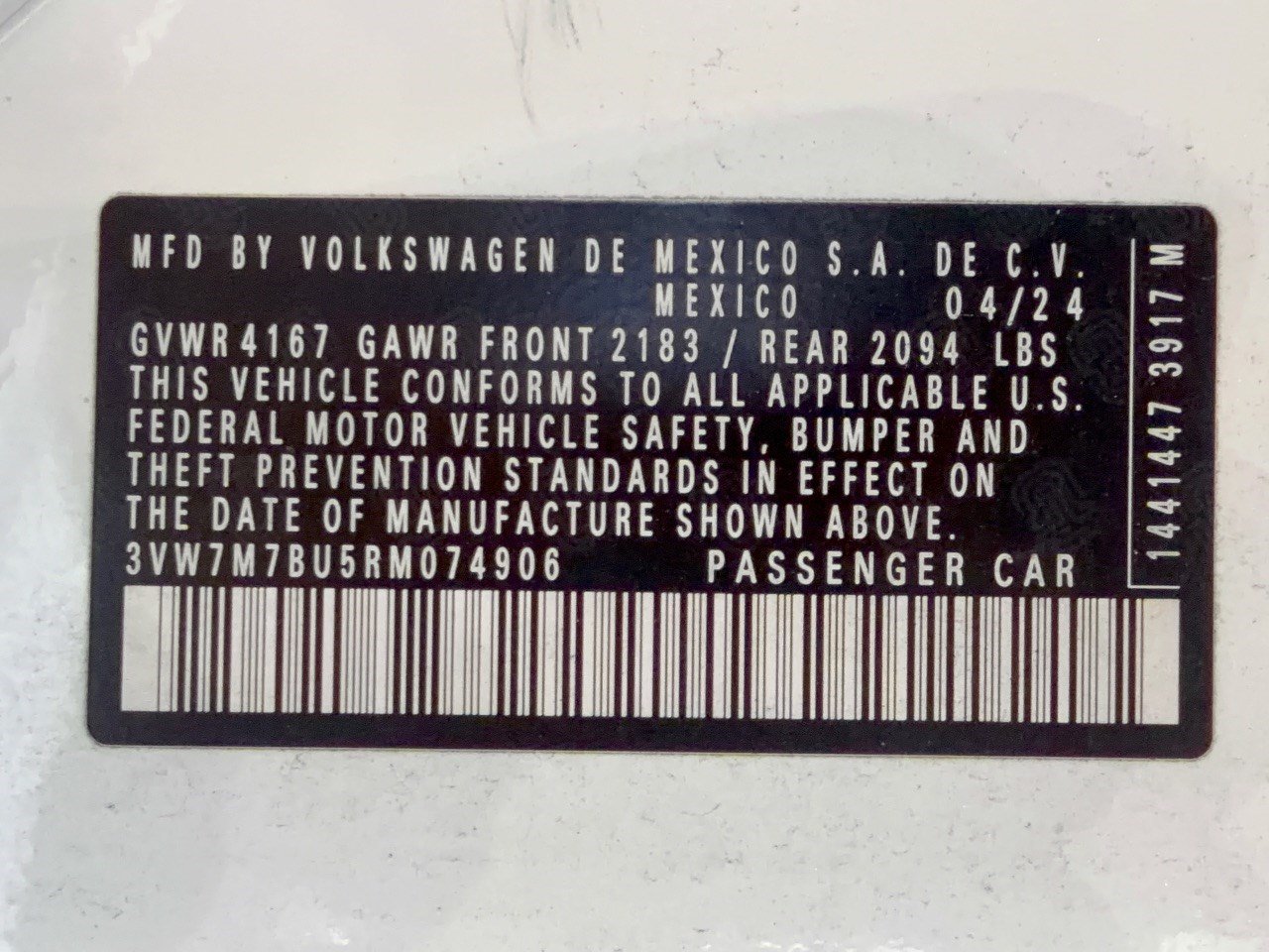 Used 2024 Volkswagen Jetta SE w/ Panoramic Sunroof Package FWD image 31