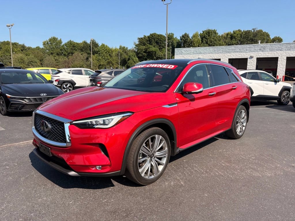 Used 2023 INFINITI QX50 Sensory AWD/4WD image 3