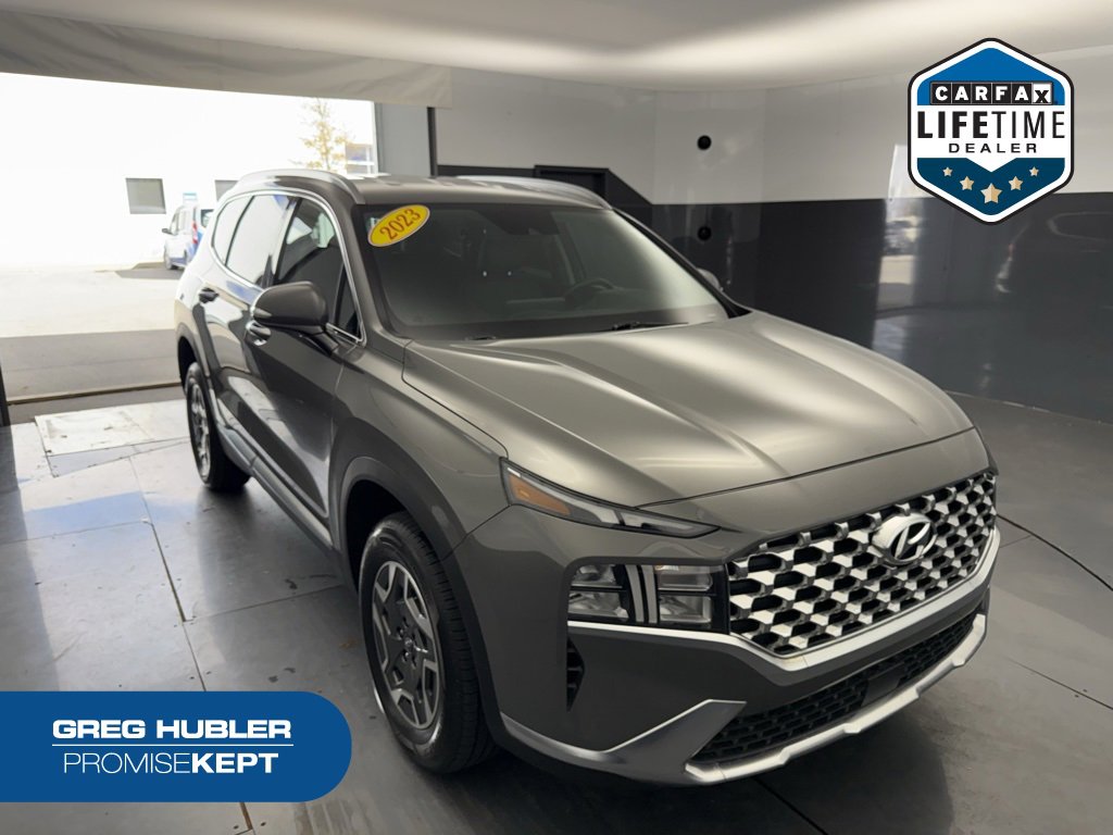 Used 2023 Hyundai Santa Fe Blue w/ Cargo Package