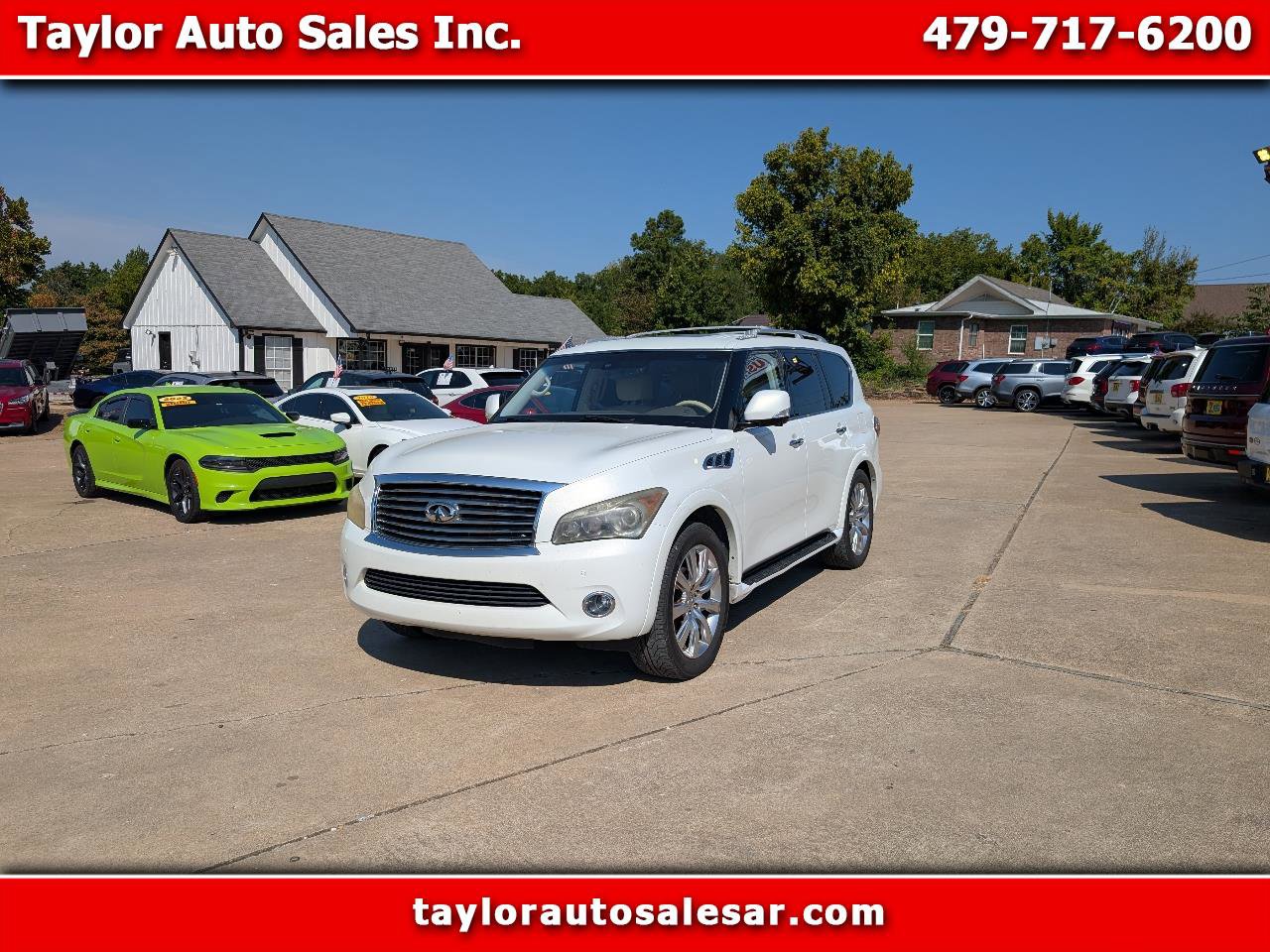 Used 2012 INFINITI QX56 4WD w/ Theater Pkg