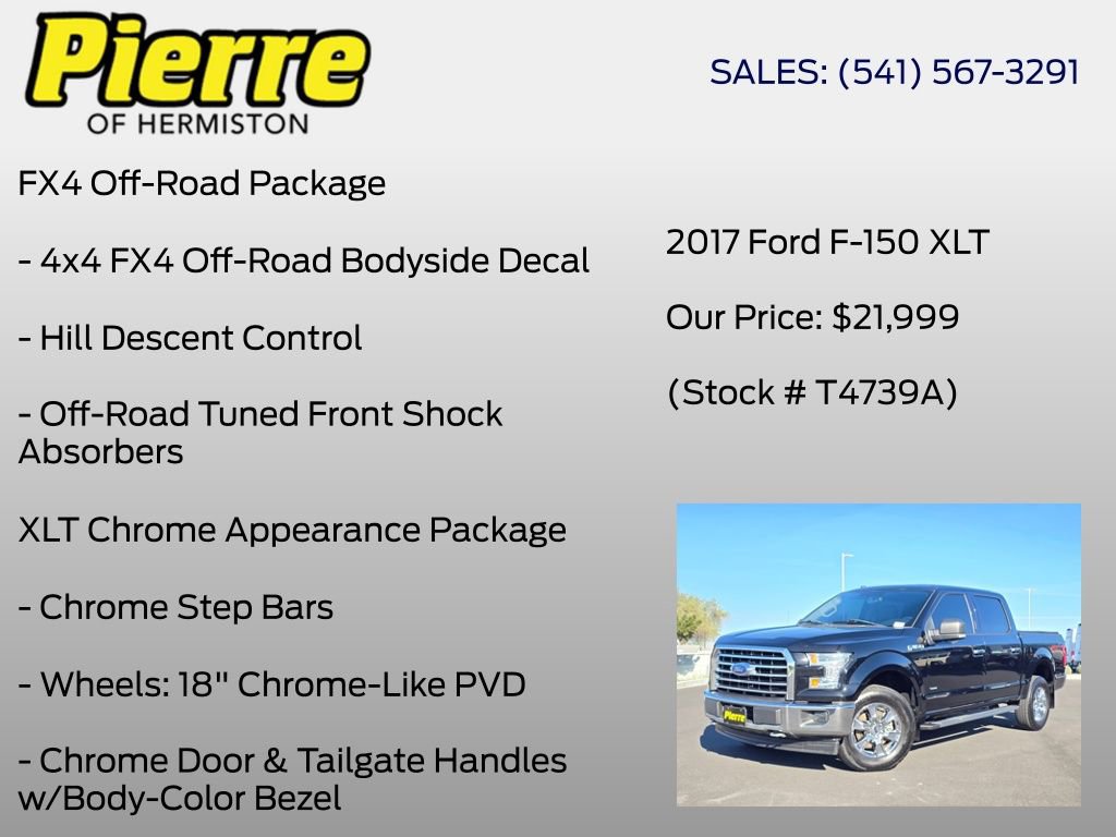 Used 2017 Ford F150 XLT w/ Equipment Group 302A Luxury image 14