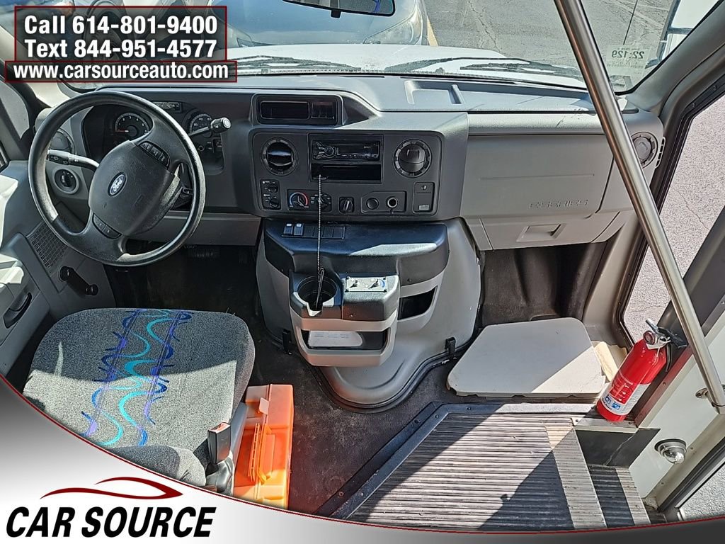 Used 2013 Ford E-350 and Econoline 350 Super Duty w/ Shuttle Bus Prep Pkg image 3