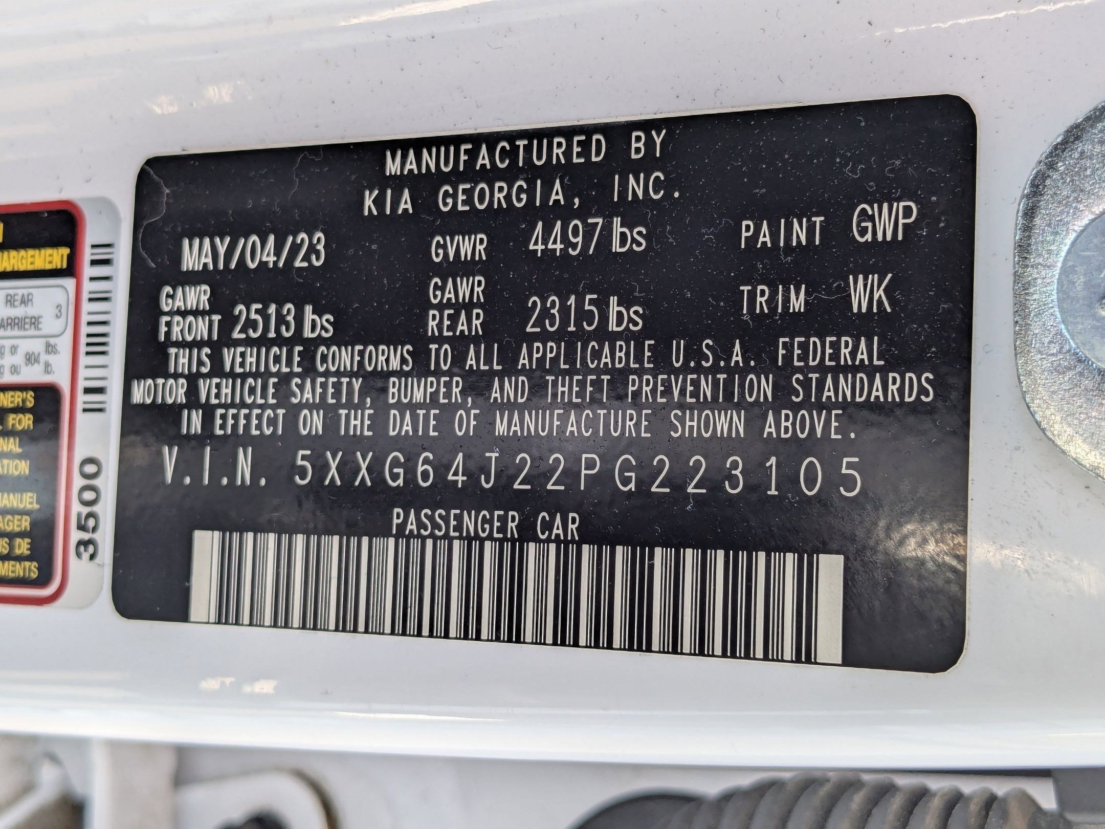 Certified 2023 Kia K5 GT-Line w/ GT-Line Premium Package AWD/4WD image 31