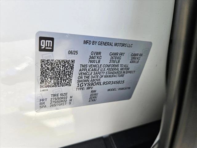 Used 2025 Cadillac Escalade Premium Luxury Platinum w/ LPO, Floor Liner Package AWD/4WD image 26