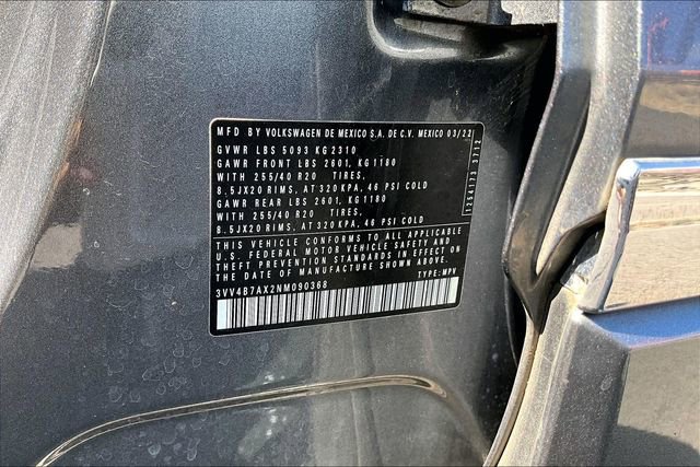 Used 2022 Volkswagen Tiguan SEL R-Line AWD/4WD image 35