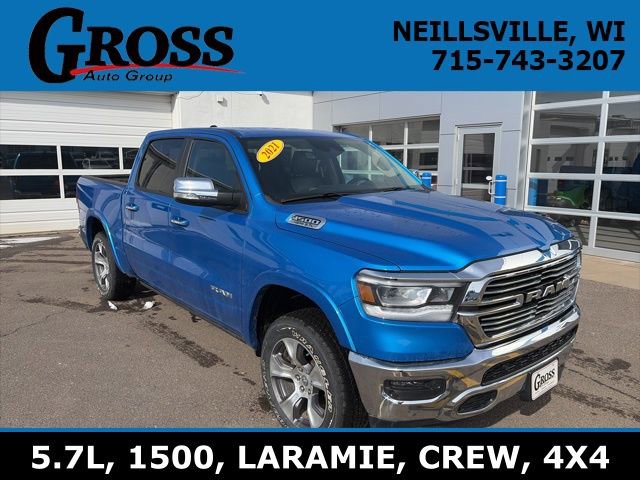 Used 2021 RAM 1500 Laramie AWD/4WD image 1