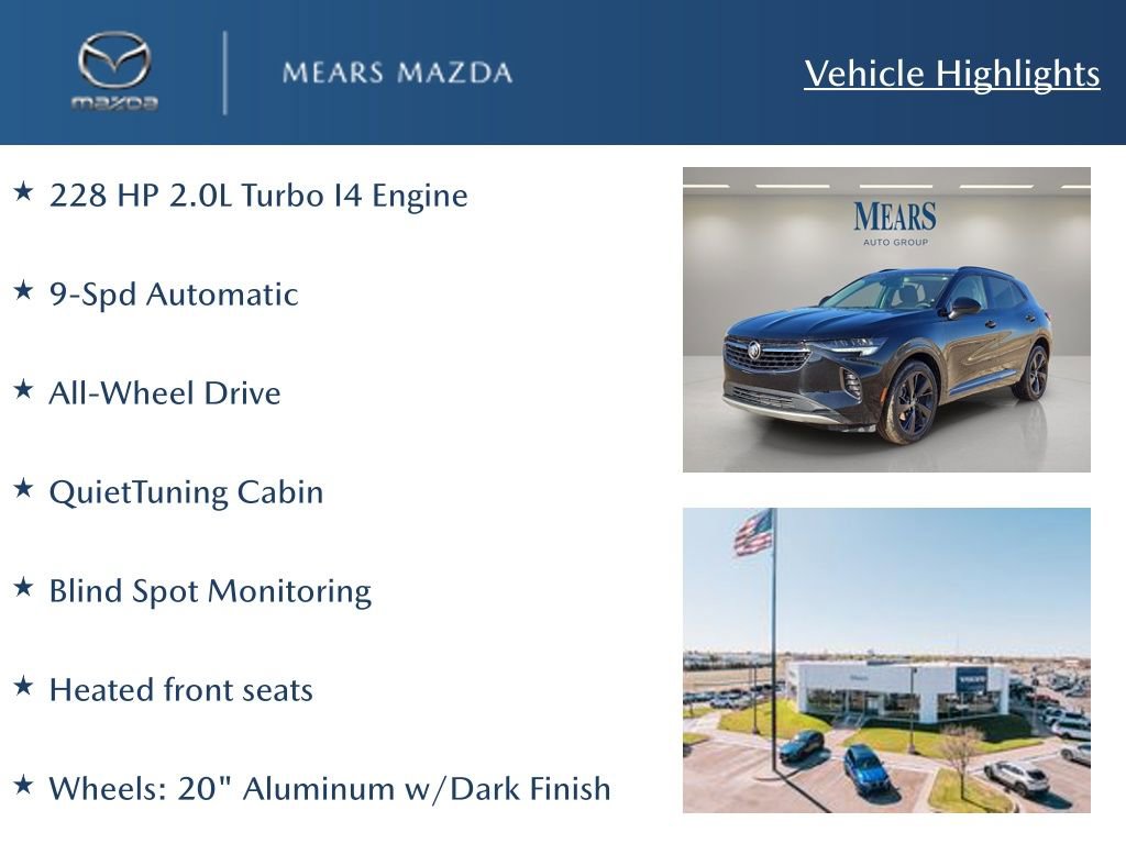 Used 2023 Buick Envision Preferred w/ Sport Touring Package image 2