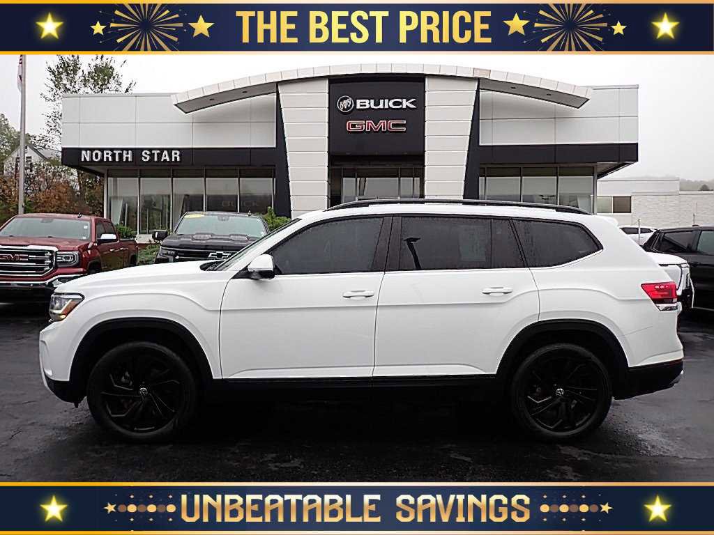 Used 2023 Volkswagen Atlas SE w/ Panoramic Sunroof Package