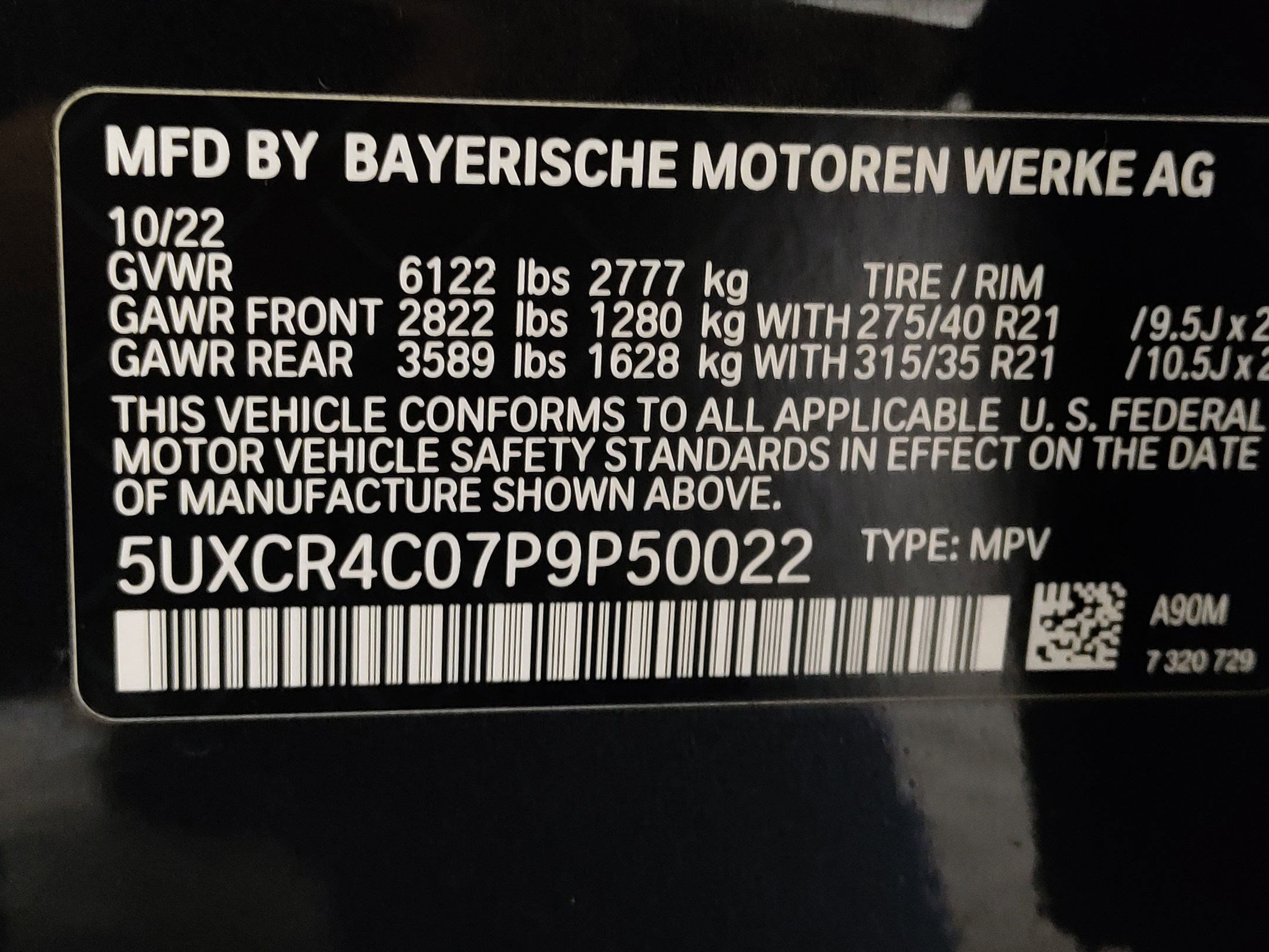 Certified 2023 BMW X5 sDrive40i w/ Parking Assistance Package image 32