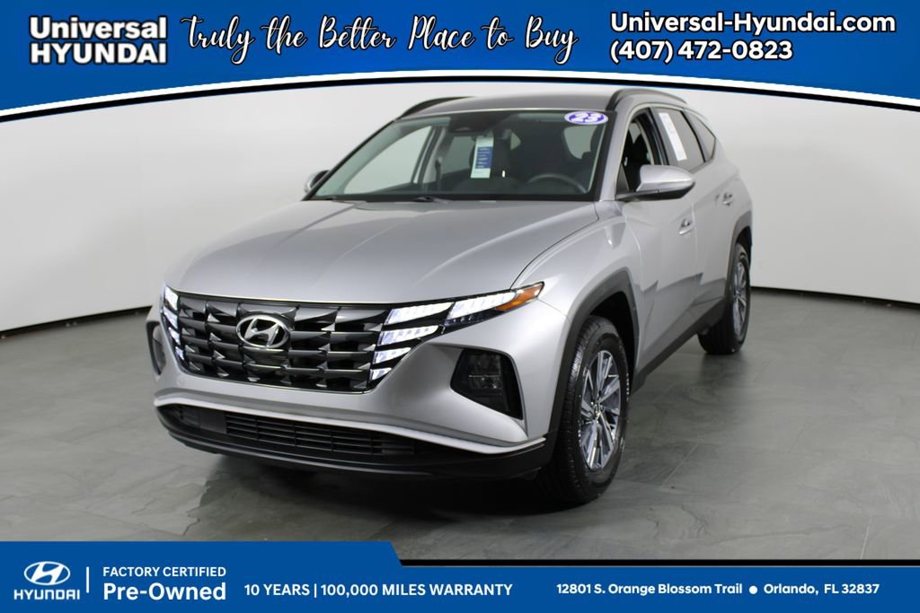 Used 2023 Hyundai Tucson Blue