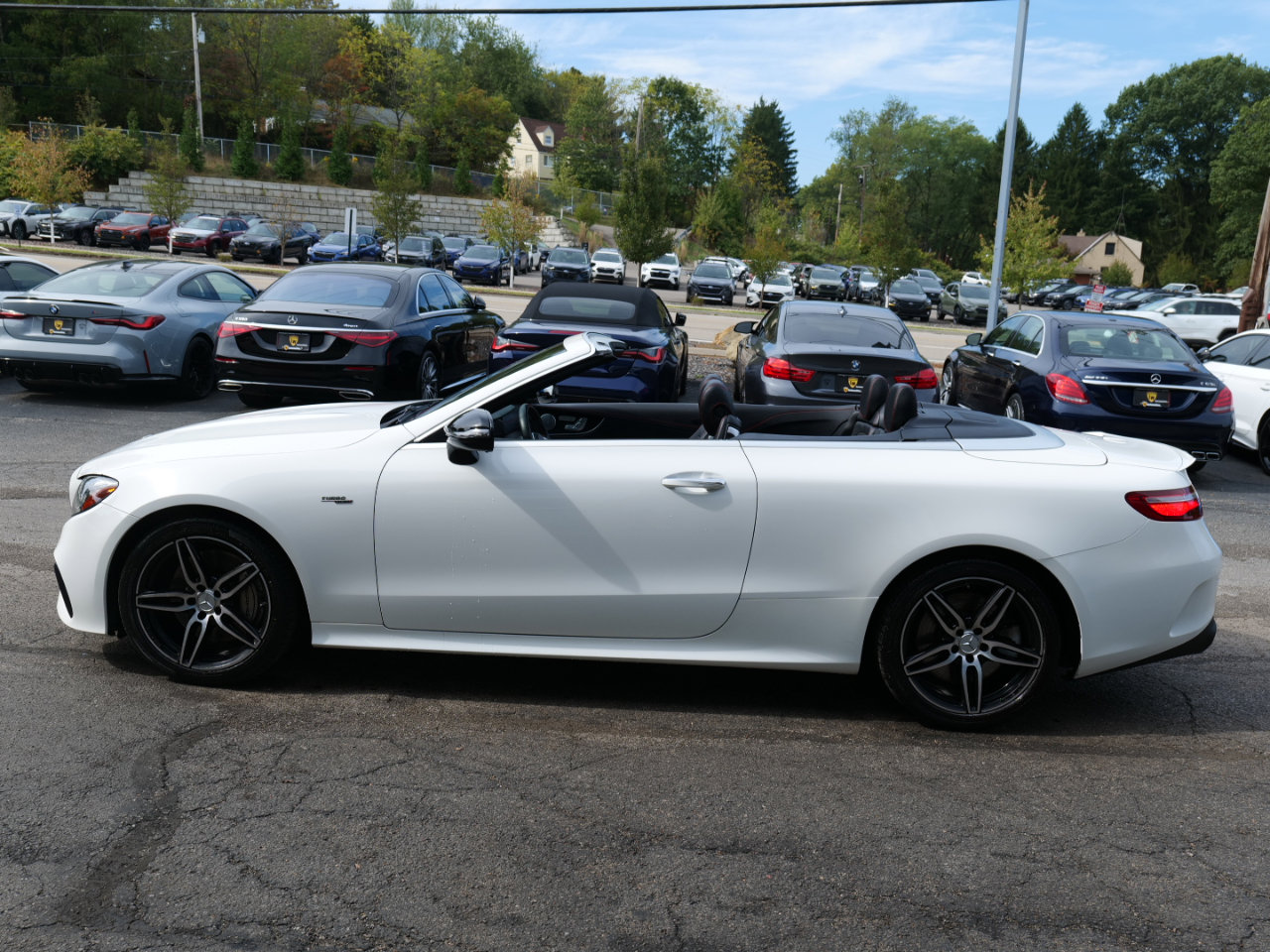 Used 2020 Mercedes-Benz E 53 AMG 4MATIC Cabriolet w/ Driver Assistance Package image 8