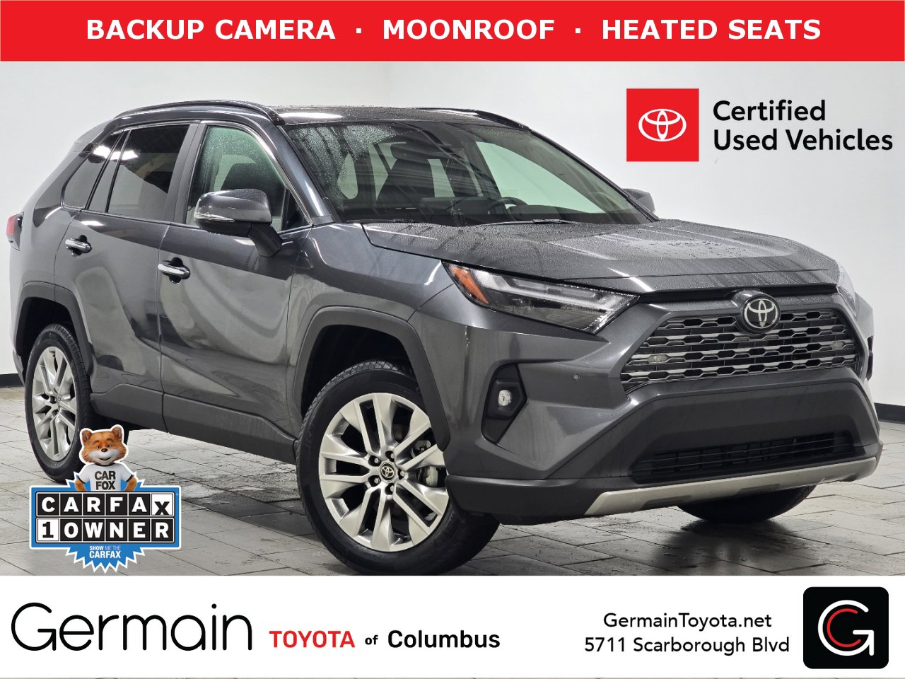 Certified 2025 Toyota RAV4 Limited w/ Weather Package