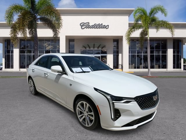 Certified 2022 Cadillac CT4 Luxury w/ Sun And Sound Package RWD image 2