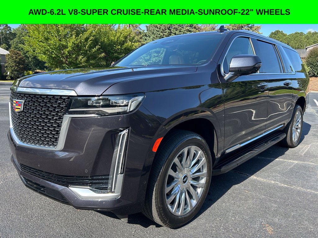 Used 2024 Cadillac Escalade ESV Premium Luxury w/ LPO, Floor Liner Package AWD/4WD image 1