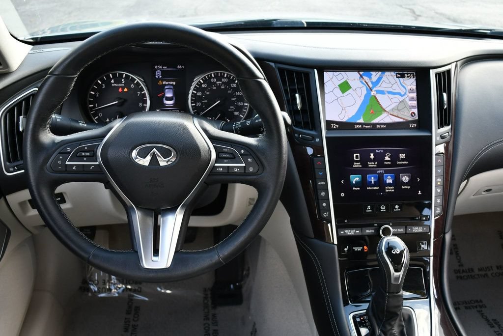 Used 2018 INFINITI Q50 Luxe w/ Sensory Package (Luxe) RWD image 45
