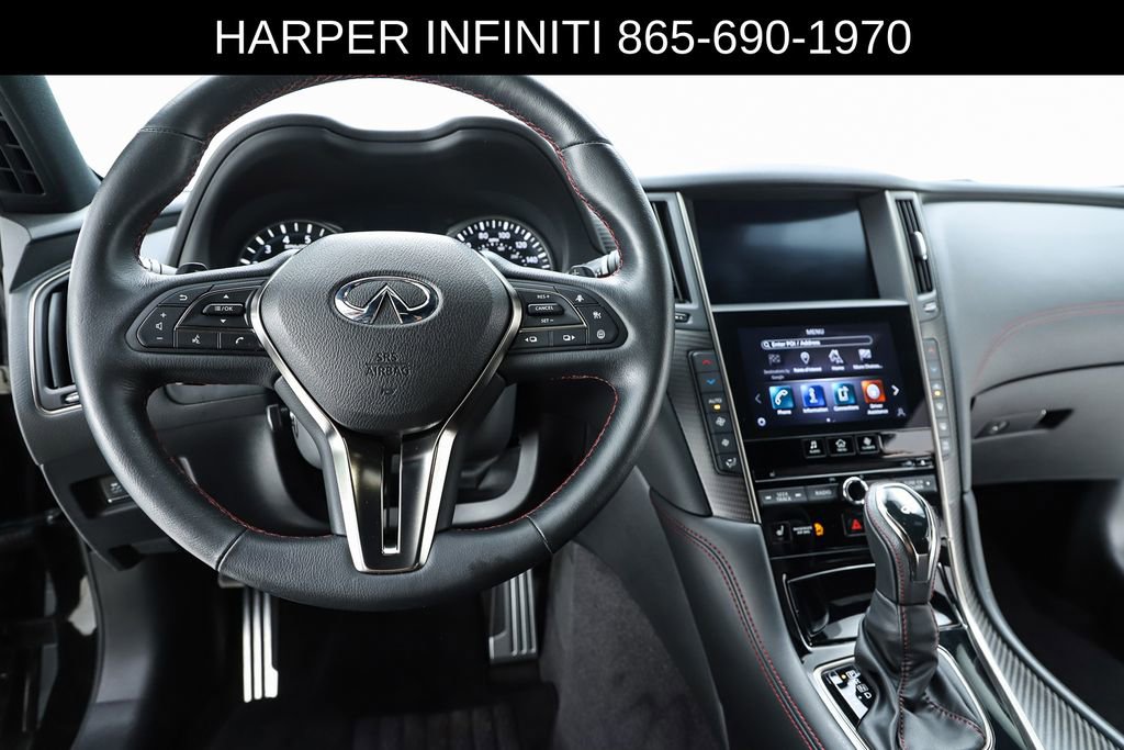 Used 2022 INFINITI Q60 Red Sport 400 w/ Cargo Package AWD/4WD image 54