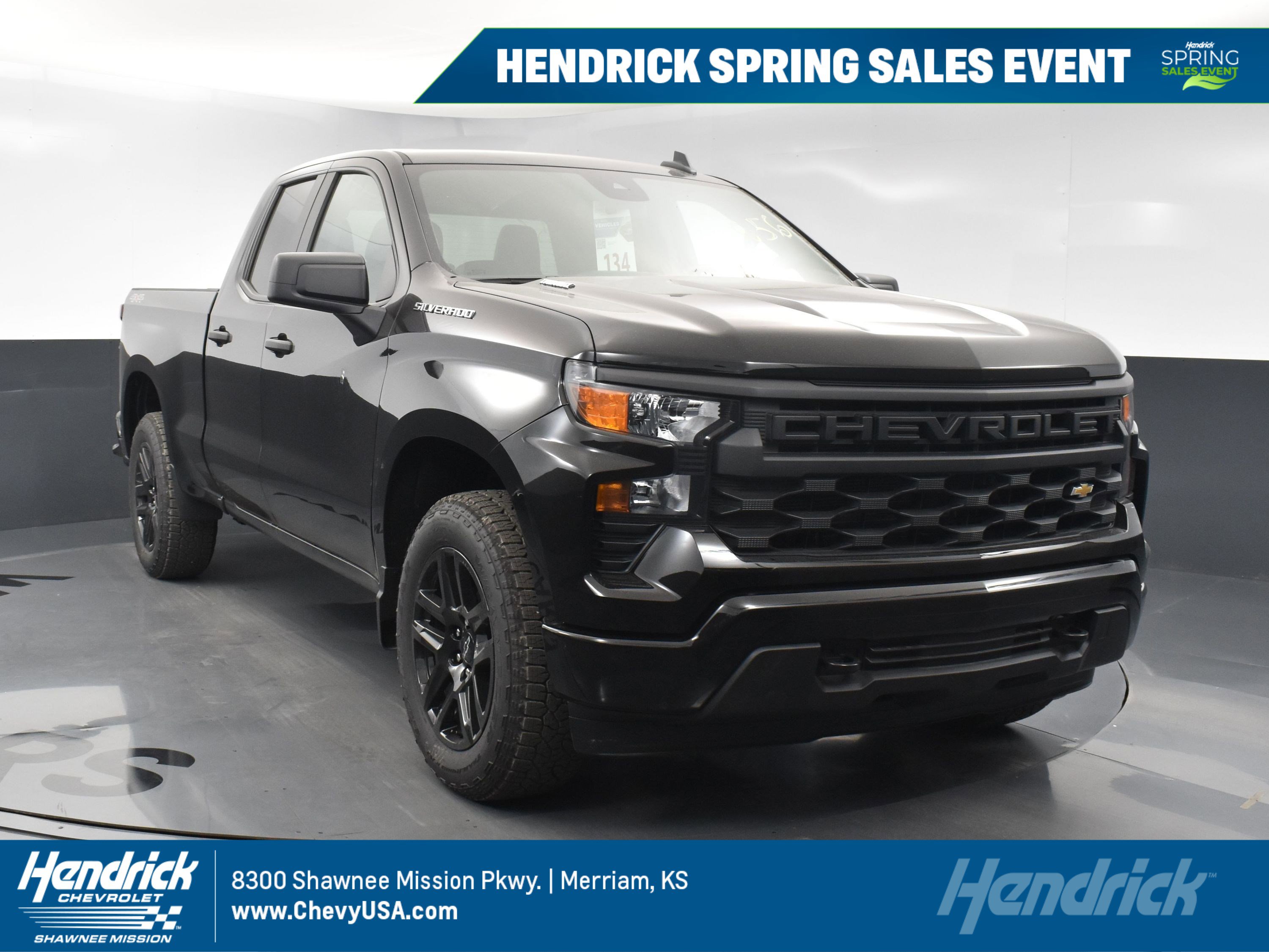 Used 2025 Chevrolet Silverado 1500 Custom w/ Turbomax Blackout Package