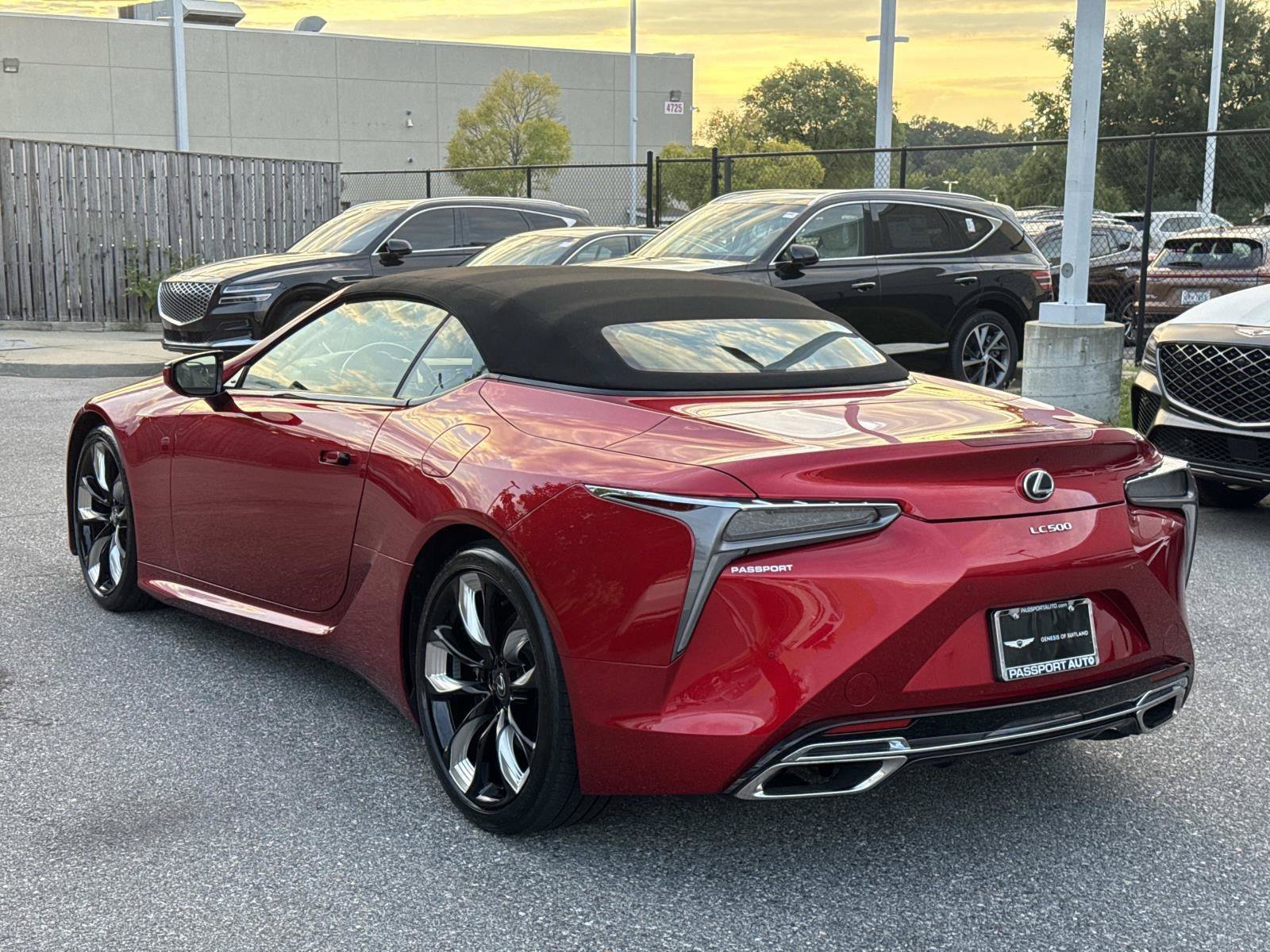 Used 2024 Lexus LC 500 Convertible w/ Touring Package RWD image 2