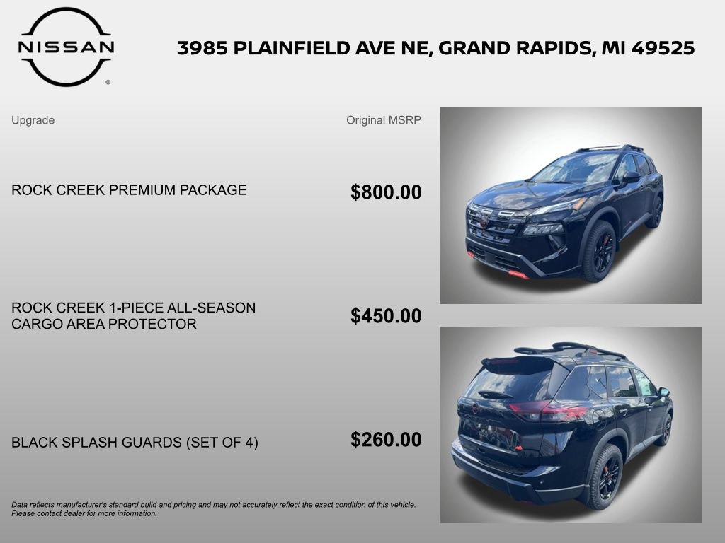 New 2026 Nissan Rogue SV w/ Rock Creek Premium Package AWD/4WD image 6