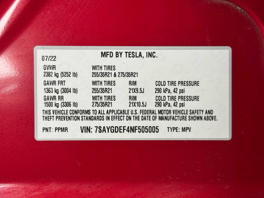 Used 2022 Tesla Model Y Performance AWD/4WD image 28