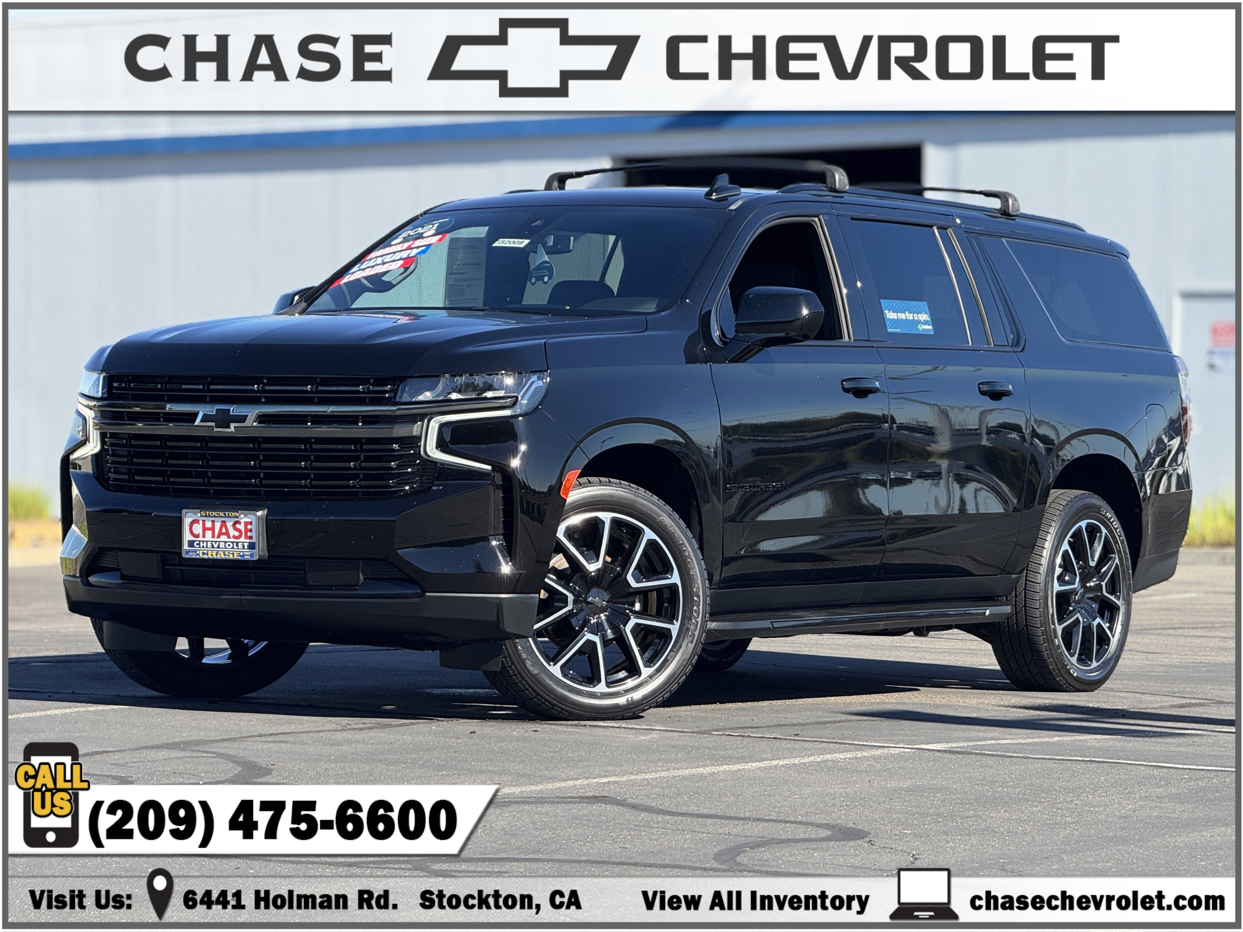 Certified 2021 Chevrolet Suburban RST w/ Rear Media and Nav Package