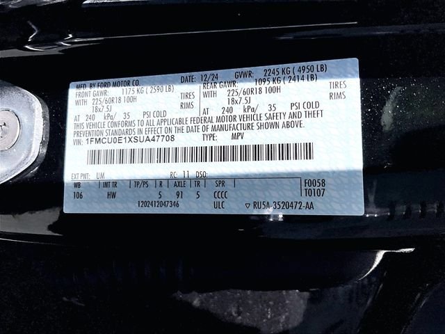 New 2025 Ford Escape SE w/ Class II Trailer Tow Package FWD image 29