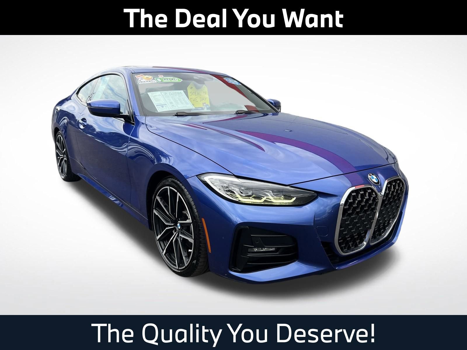 Used 2021 BMW 430i Coupe w/ M Sport Package