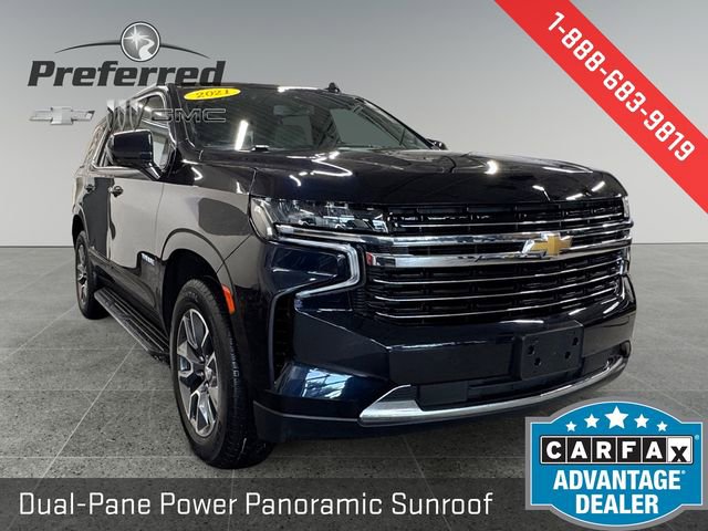 Certified 2021 Chevrolet Tahoe LT