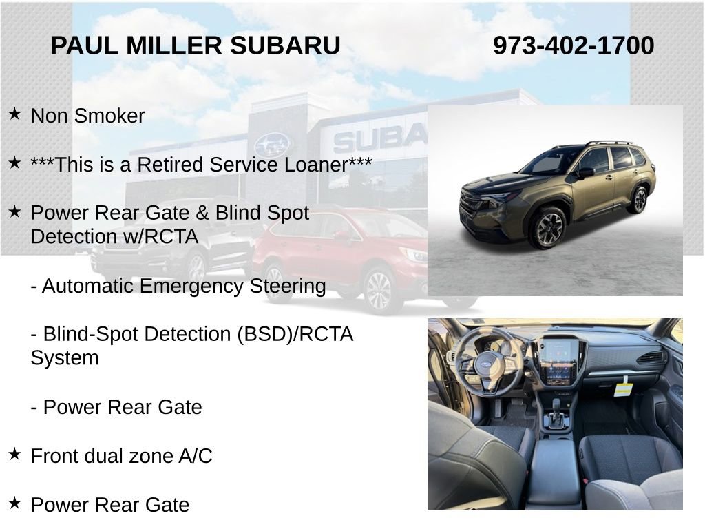 Used 2025 Subaru Forester Premium image 8