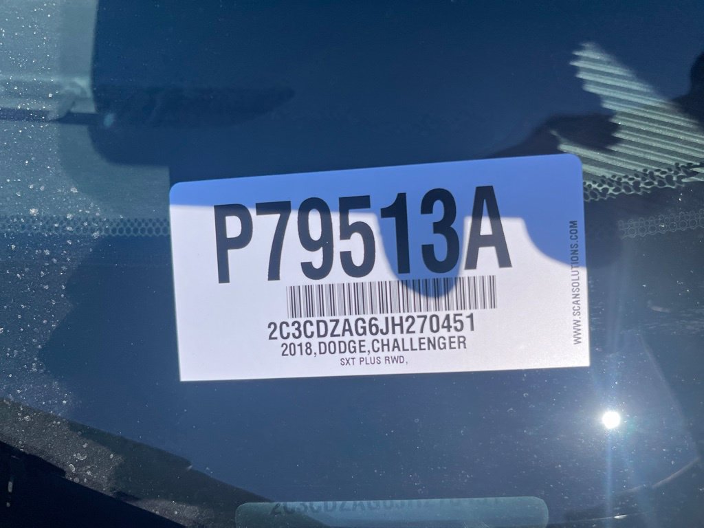 Used 2018 Dodge Challenger SXT Plus RWD image 10