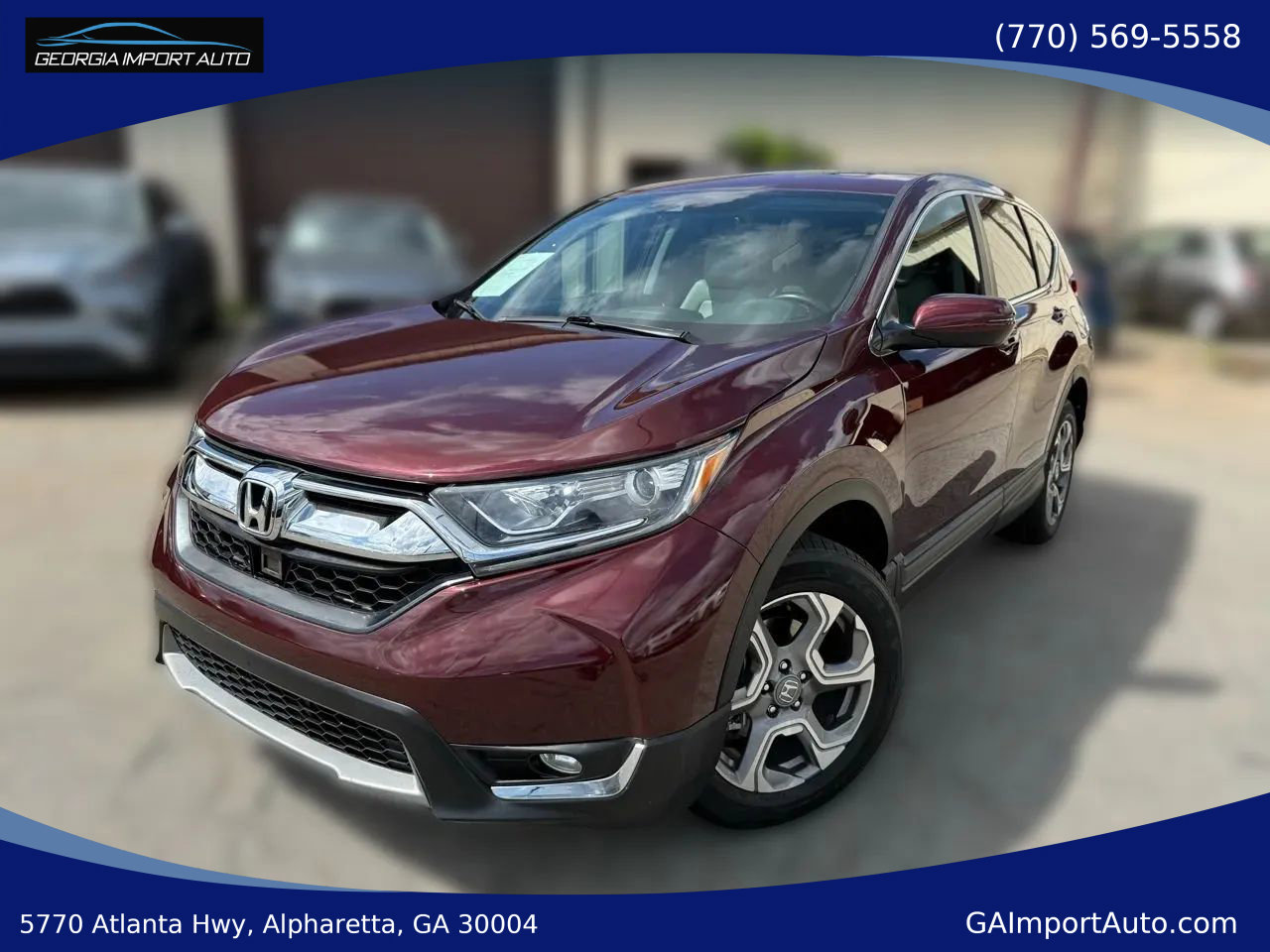 Used 2017 Honda CR-V EX-L image 1