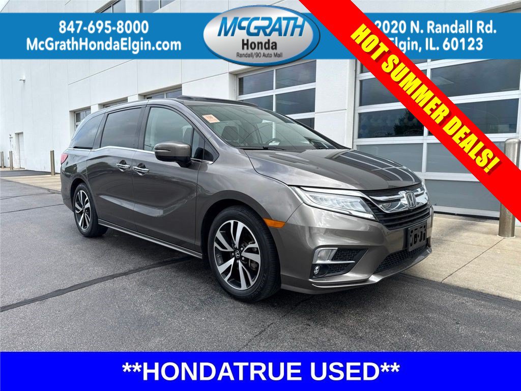Certified 2019 Honda Odyssey Elite