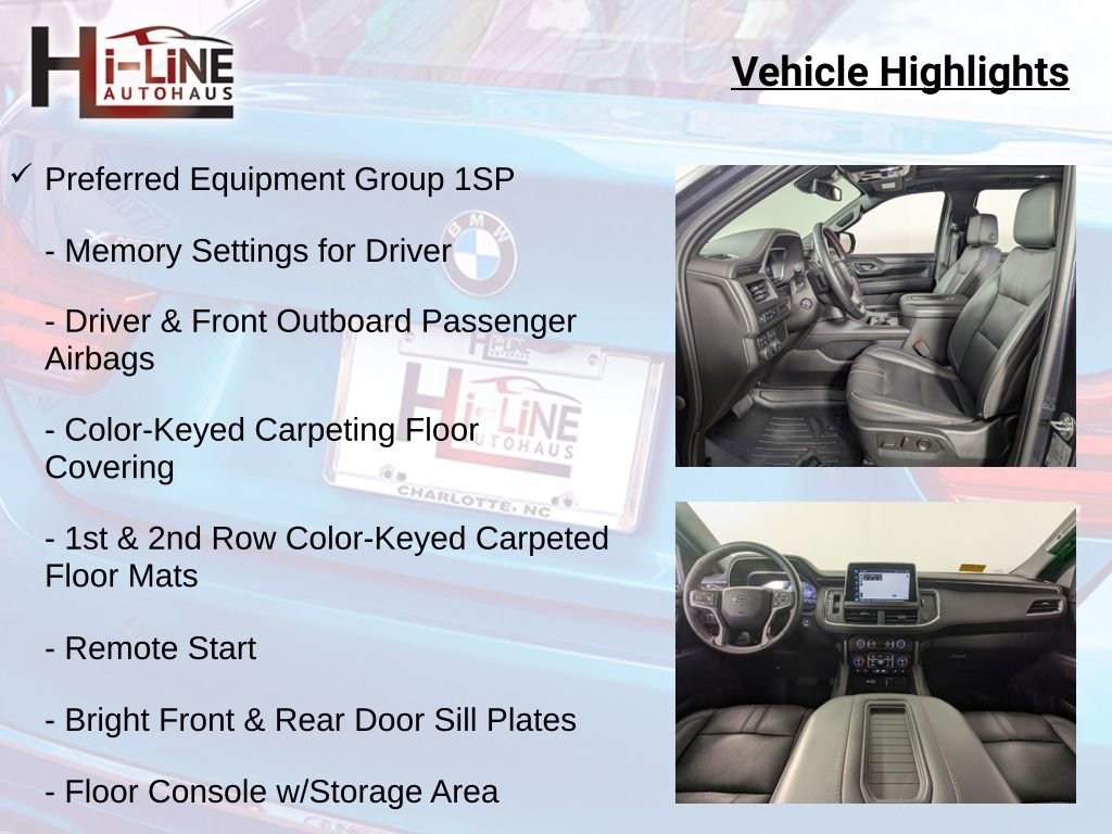 Used 2023 Chevrolet Tahoe RST w/ Luxury Package AWD/4WD image 12