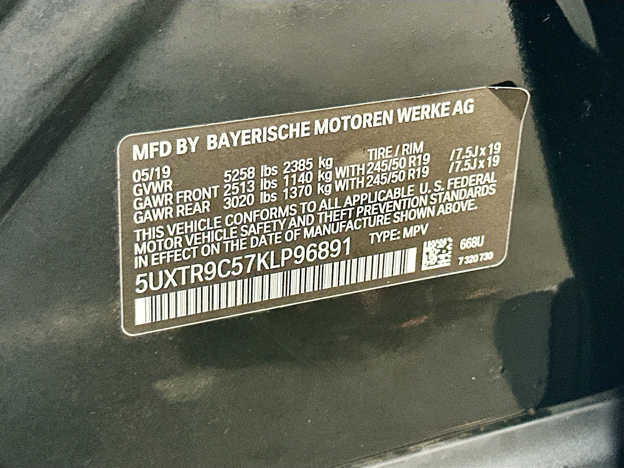 Used 2019 BMW X3 xDrive30i w/ Driving Assistance Package AWD/4WD image 34